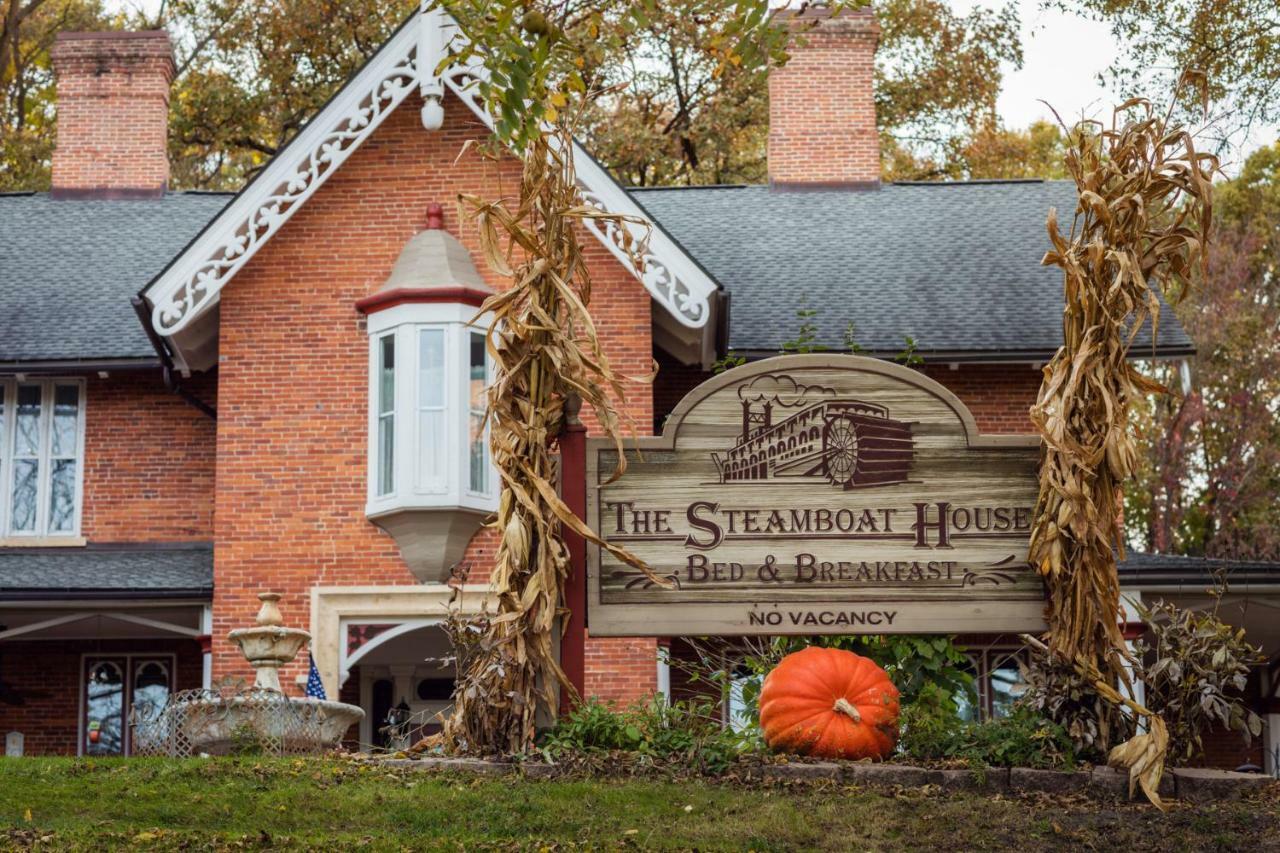 The Steamboat House Bed and Breakfast Galena Eksteriør billede